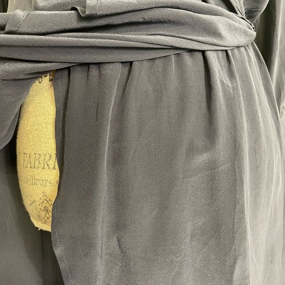 New S.Y.L.K. dark blue navy Midi dress size L - Picture 9 of 11